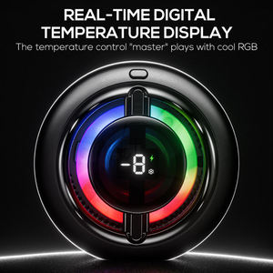 ที่ชาร์จไร้สาย MEMO CX19 15W พร้อมระบบระบายความร้อนด้วยเซมิคอนดักเตอร์แบบแม่เหล็กและคลิปหนีบหลังที่ถอดออกได้ - Product Image 3