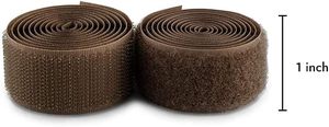 Bande auto-adhésive en nylon à crochet et boucle de l'usine directe en bandes <span class=keywords><strong>Velcro</strong></span> à <span class=keywords><strong>coudre</strong></span> à motif de points pour sacs vêtements chaussures - Product Image 2