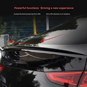 เหมาะสำหรับรถยนต์ Gle-Class Coupe C167 Gle350 50 53 63 Amg ปี 2020 ขึ้นไป ชุดแต่งสปอยเลอร์หลัง GLE-Class Coupe C167 GLE350 450 GLE53 Sin - Product Image 3