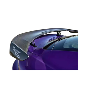 Nouveau kit carrosserie pour Porsche Taycan avec aileron en fibre de carbone style WCH, style amélioré pour Taycan - Product Image 1