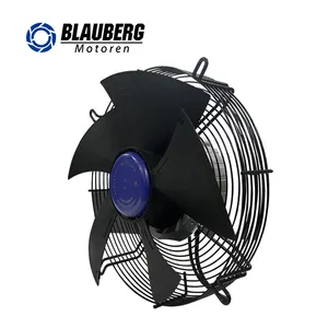 Blauberg 400mm 380v courbe arrière roue ec axial ventilateur compact variable pour restaurant