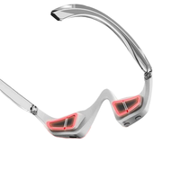 Appareil de beauté oculaire 3D portable, machine de lifting par micro-courant pour les cernes et les rides, masseur instrumentaire en forme de lunettes, US