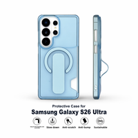 Étui magnétique mat intégré antichoc et fin avec fente pour cartes pour Samsung Galaxy S26 Ultra S25 Ultra S24 S25 Plus