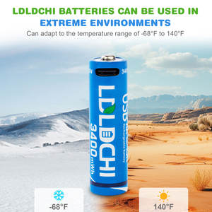 Ldchi <span class=keywords><strong>un</strong></span> <span class=keywords><strong>38.3</strong></span> mupoer טעינה usb c 1.5v כפול aa קיבולת גדולה סוללת ליתיום נטענת - Product Image 5