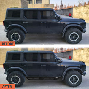 Pasos laterales atornillados para <span class=keywords><strong>Ford</strong></span> <span class=keywords><strong>Bronco</strong></span> 2021-2025, estribos de 4 puertas, acero resistente, resistente - Product Image 4