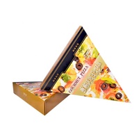 Boîte à pizza en carton ondulé de grande taille sur mesure avec laminage mat, dossiers biodégradables, emballage facile à transporter