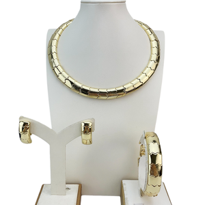 Conjuntos de Joyería Yuminglai Dubai, Joyería de Alta Calidad, Joyería Elegante y Exclusiva para Mujer, para Fiestas FHK23178 - Product Image 5