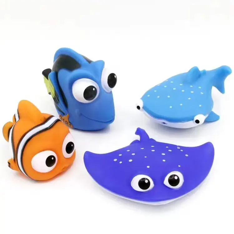 Nemo Diving Float Spielzeug Spray Water Squeeze Toys Baby Bad Spielzeug Badezimmer spielen Tiere