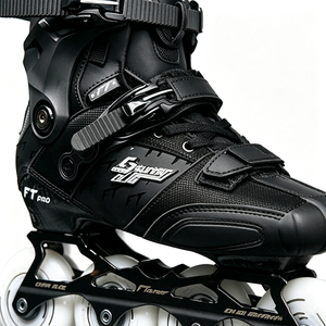 Patins à roulettes en fibre de carbone pour adultes, slalom professionnel, roues en PU, cadre CNC, chaussures de roller - Product Image 6