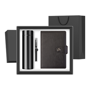 Công ty khuyến mại A5 Đồng bằng máy tính xách tay Bộ quà tặng với chân không Flask kim loại bút mục kinh doanh cho cá nhân quà tặng - Product Image 3