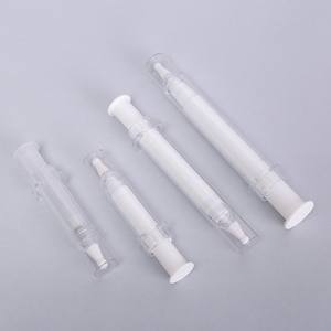 Bon marché, vente en gros, bouteille sans air en forme de <span class=keywords><strong>seringue</strong></span> cosmétique de 10ml 15ml 20ml pour crème pour les yeux, bouteille de tube, bouteille de <span class=keywords><strong>seringue</strong></span> cosmétique - Product Image 4