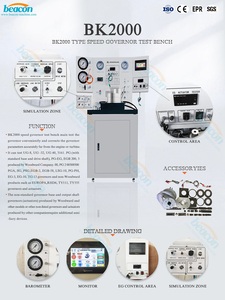 Banc d'essai Woodward pour régulateur de vitesse de bateau, diagnostic et réparation de l'actionneur de régulateur - Product Image 6
