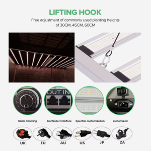 Lampe de culture LED commerciale en aluminium dimmable 1500W AF-FC-1500W Spectre complet 10 Bloom IP54 CRI90 Garantie 5 ans <span class=keywords><strong>120</strong></span> Lm/W - Product Image 4