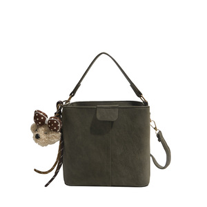 Nova Bolsa Transversal Simples Estilo Coreano para Mulheres, Bolsa de Ombro Retro Matte, Confortável e Versátil, Bolsa Casual com Alça Texturizada - Product Image 5