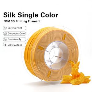 Filamento de impresora 3D a granel Lyjenny, varillas de plástico competitivas certificadas de seguridad brillante y sedosas de un solo color blanco seda - Product Image 2