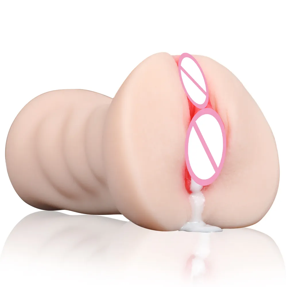 Taschenmuschi Masturbator für Männer mit lebensechter realistischer strukturierter Vagina Erwachsenenspielzeug für Männer tragbar Masturbation Muschi Sex