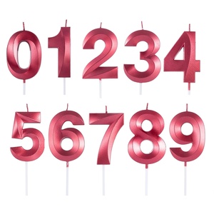 Candele Numeriche Ecologiche Non Tossiche all'Ingrosso per Decorazioni Festa di Compleanno Diwali Halloween Cera di Paraffina Inodore - Product Image 5