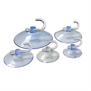 Gancho de Succión al Vacío de PVC Transparente, Ventosa de Plástico Transparente para Colgar en Baños, Cocinas, Vidrio y Azulejos, Hecho en China - Product Image 4