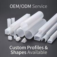 Tube diffuseur rond en polycarbonate pour éclairage LED linéaire, diffuseur de lumière PC, tube en plastique blanc laiteux givré, fournisseur