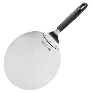 Boîte à pizza en acier inoxydable de 28cm de 18-qualité commerciale pour restaurants forme carrée en métal PP avec fonction de coupe-pizza - Product Image 1
