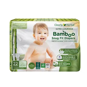 FSC认证竹宝宝绿色纸尿裤工厂漂亮婴儿尿裤制造商
