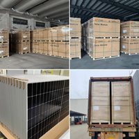 Panel Surya Tipe-N 600W Grosir Pabrik 600 W 600 Watt 620W 630W ZNSHINE Modul Pv Monokristalin Setengah-Sel (Half-cut)