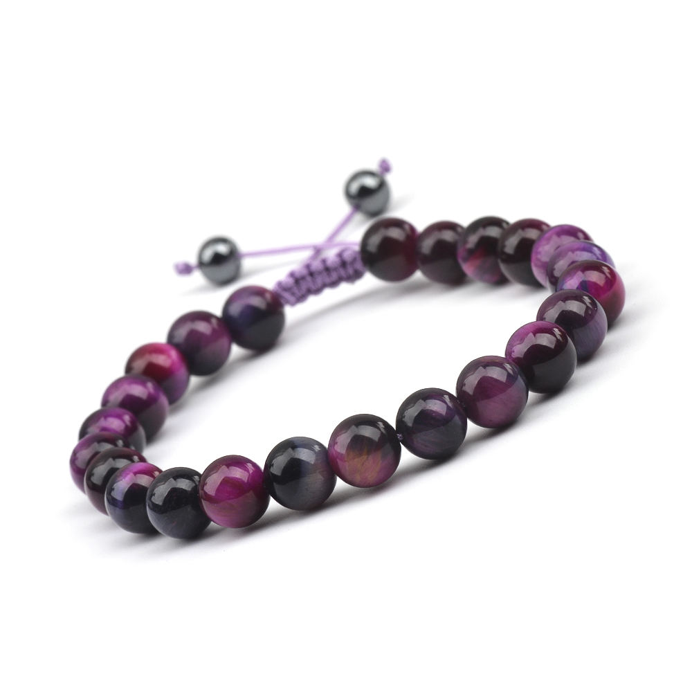 Dyed Fuchsia Tiger Eye CB100936