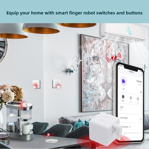 Zigbee <span class=keywords><strong>tuya</strong></span> nhà thông minh <span class=keywords><strong>Robot</strong></span> app điều khiển từ xa OLED hiển thị Android tương thích Battery Powered Bar thiết kế bằng giọng nói thời gian điều khiển - Product Image 3