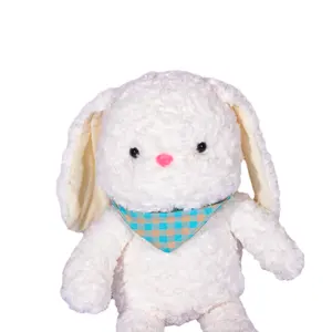 Geschenkhersteller niedliche füllbare Plüschtiere das Ohr Kaninchen hase kinder spielzeug puppen kinder Babypuppe für benutzerdefiniertes Mädchen Geburtstag