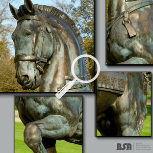 Grandes Statues de Cheval en Bronze Énorme <span class=keywords><strong>Sculpture</strong></span> en Bronze Décor de Cheval <span class=keywords><strong>Statue</strong></span> Grande <span class=keywords><strong>Sculpture</strong></span> de Cheval en Bronze Fabrication - Product Image 2