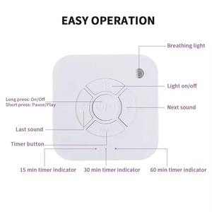 Parents ASMR Machine Nature Sound Help Sleep Bedside Insomniacs Bedroom Sleep Aid Machine à bruit blanc <span class=keywords><strong>pour</strong></span> enfant - Product Image 4