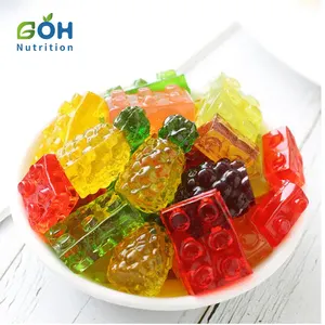 GOH tedarik en iyi fiyat özel etiket COQ 10 100mg/200mg Gummies