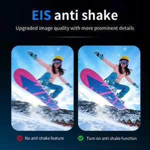 Caméra d'<span class=keywords><strong>action</strong></span> 4K avec EIS, Wi-Fi, écran tactile, batterie longue durée, caméra de vlog format poche pour sports, voyages, <span class=keywords><strong>moto</strong></span>, casque, voiture - Product Image 6