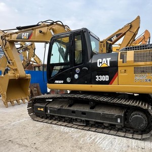 Excavatrice Caterpillar 330D d'occasion, faible nombre d'heures de fonctionnement, peinture d'origine, état propre, force de creusement puissante, bien entretenue - Product Image 1