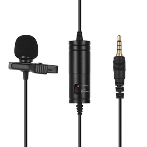 Micrófono condensador omnidireccional Lavalier BYM1 con Cable de Audio de 20 pies - Product Image 1