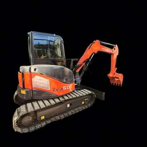 Excavadora Hidráulica de Orugas Mini Hitachi ZX50U de 5 Toneladas Usada en Japón con Motor, Caja de Cambios y Bomba para Equipos de Construcción - Product Image 1