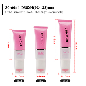 Envase Personalizado D30 de 30ml-60ml para Lociones Corporales, Protector Solar, Base de Maquillaje y Corrector, <span class=keywords><strong>con</strong></span> Aplicador de Esponja - Product Image 5