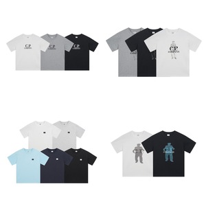Nouveau T-shirt décontracté à col rond pour homme, imprimé, en pur coton respirant, pour entreprise de commerce électronique C, collection 2026 - Product Image 2
