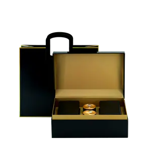 カスタムロゴティーセット段ボール紙ギフト包装箱-300