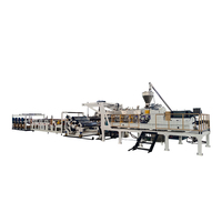 Extrudeuse de plastique PVC ondulé de haute capacité, couleur, pour la fabrication de plaques de carreaux, ligne de Production de machines, pièces