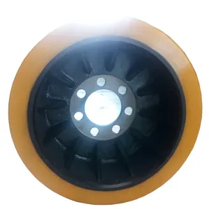 Long Service Life 343x140-80 Mm 7 Holes Yale Part No. 1643642 Durable Polyurethane Drive Traction Wheel Tire