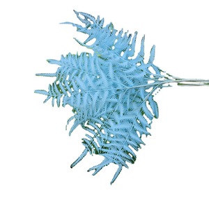 Feuilles de fougère à cinq branches, 10cm-30cm, fleurs décoratives artificielles pour mariage, décorations de plafond intérieures et extérieures - Product Image 5