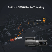M500 Voiture DVR Caméra Enregistreur 1944P 170FOV Dash Cam avec Vision Nocturne Intégré GPS ADAS 24H Parking Moniteur EMMC Stockage