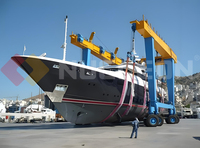 Grue électrique télécommandée pour yacht, palan de précision pour bateau, pour une manutention sécurisée des yachts