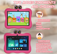 Tablet Infantil de 7 Pulgadas con Control Parental Android, Quad Core Mtk Wifi, Tablet Educativa para Niños