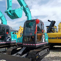Excavatrice Kobelco Sk75 d'origine de haute qualité Excavatrice sur chenilles multifonctionnelle japonaise 7.5 tonnes à vendre