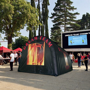 Carpa Inflable Portátil U-Rides de Lona de PVC para Cine al Aire Libre, Certificada por la CE, Modelo 001-A, con Inflado Eléctrico - Product Image 1