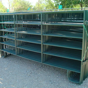 Vente populaire 1-5/8 Horse Corral Foaling Gate Panel 4-Rail avec panneaux remplis soudés - Product Image 1