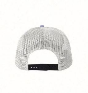 Women's Fashion Mesh <b>Flat</b> Bill Trucker <b>Cap</b> 5-Panel Hip Hop Snapback Foam for Casual Outdoor Travel-Puff Printing - Product Image 3