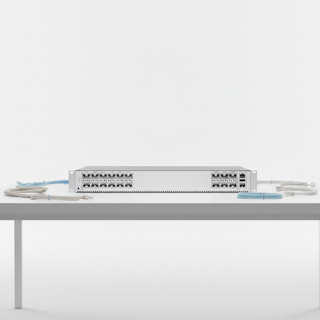 S6730-H24X6C Original 10 Gig SFP+ 2 40 Gig QSFP+ S6720S-26Q-EI-24S-AC Networking 24 Port Switch